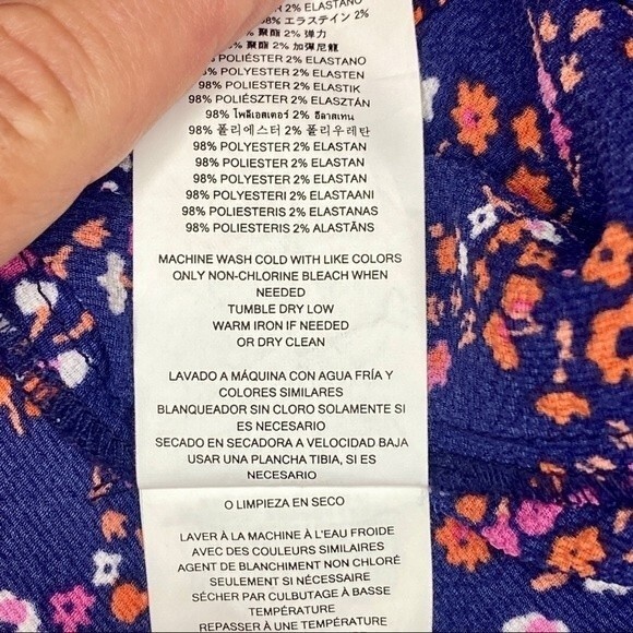 MICHAEL Kors Floral Off the Shoulder Blouse - Size Small - EUC - Picture 5 of 8